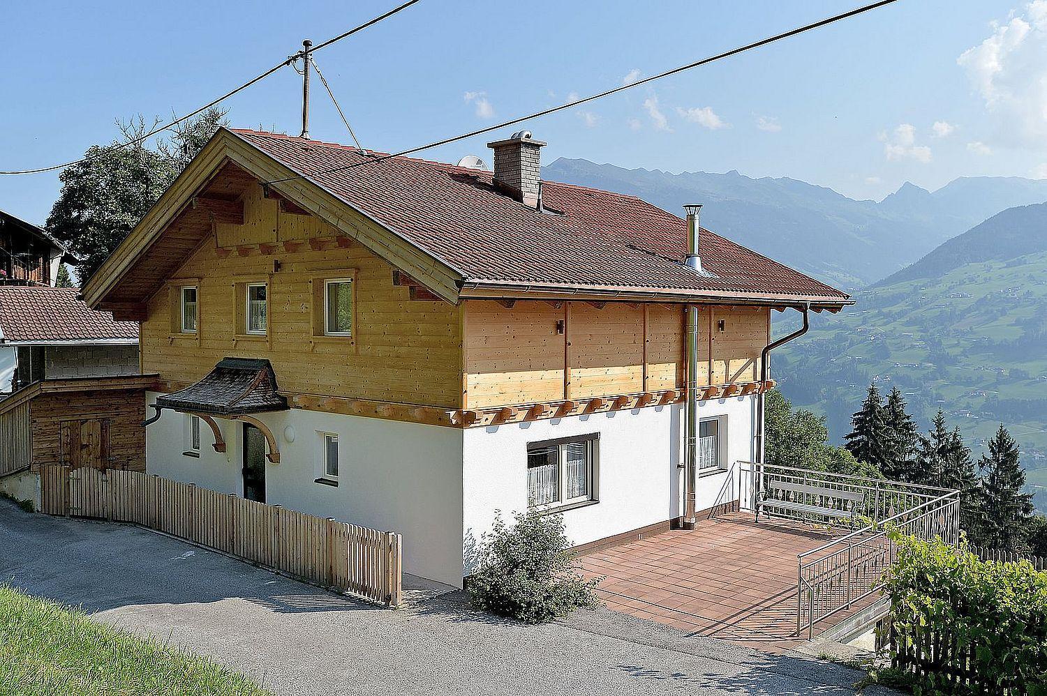 Bergchalet Emberg Mit Sauna Aschau Im Zillertal Luaran gambar